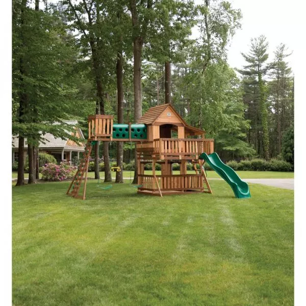 WOODRIDGE ELITE Full cedar swing set