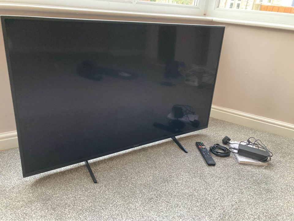 x90j 65 inch TV Bravia XR full array LED 4K Ultra HD smart Google TV.