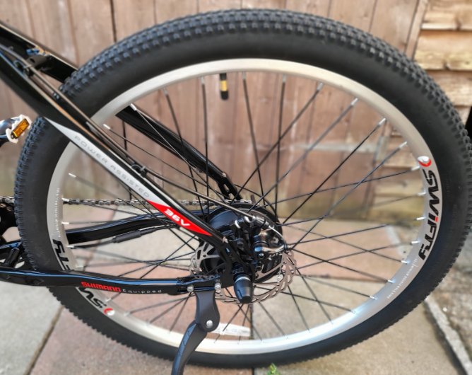 Swifty Electric Mountain Bike with Semi-Integrated Battery