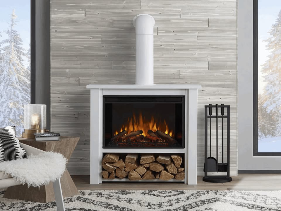 Hollis Electric Fireplace by Real Flame