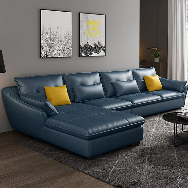 Reversible Sectional Sofa Couch Set L