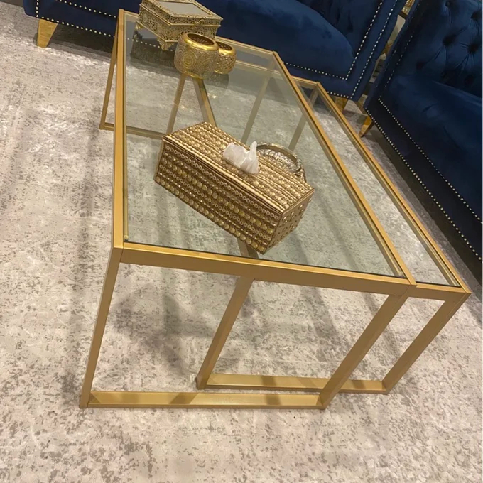 【Furniture】Ogrady Sled 2 Piece Nesting Tables