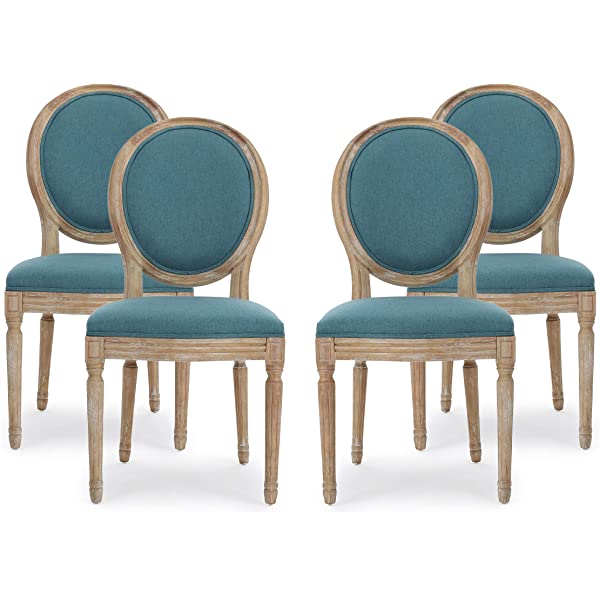 Christopher Knight Home Phinnaeus Beige Fabric Dining Chair (Set of 2), 2-Pcs Set Beige 2-Pcs Set
