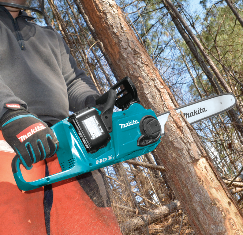 Makita XCU04CM 36V (18V X2) LXT® Brushless 16 Chain Saw Kit (4.0Ah) BO.1012