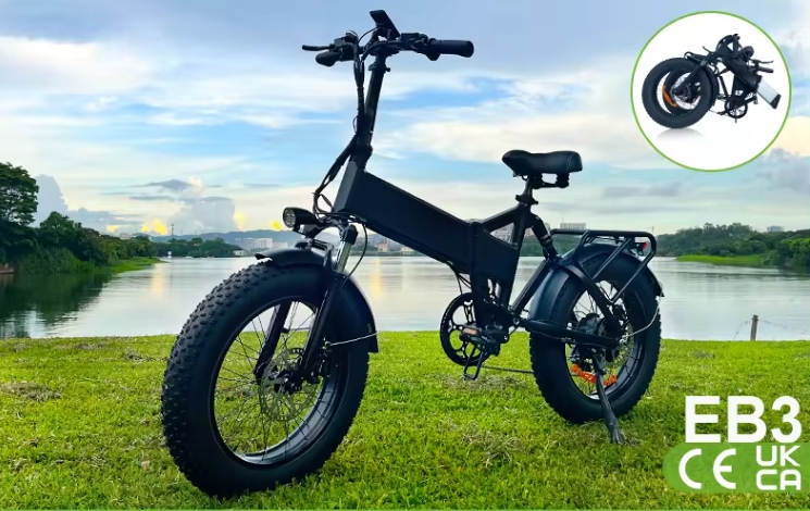 48V 500W 15AH Foldable Bicycle E-Bike ebike 20 Inch Fat Tire electric folding fat bike e bicycle