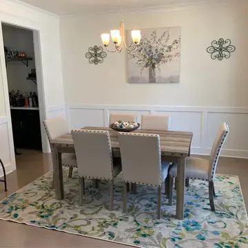 6 - Person Solid Wood Dining Set