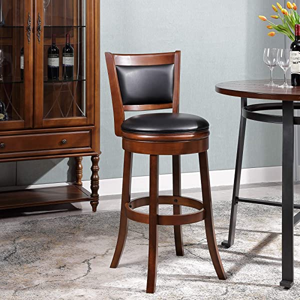 Ball & Cast Barstool, 29-Inch,2-Pack, Cappuccino Jayden Cappuccino 29-Inch,2-Pack