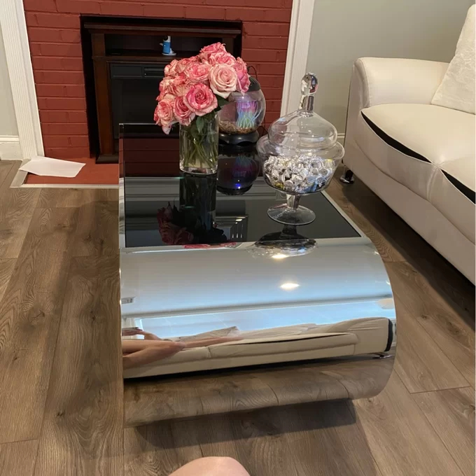 【Furniture】Jasonville Floor Shelf Coffee Table with Storage