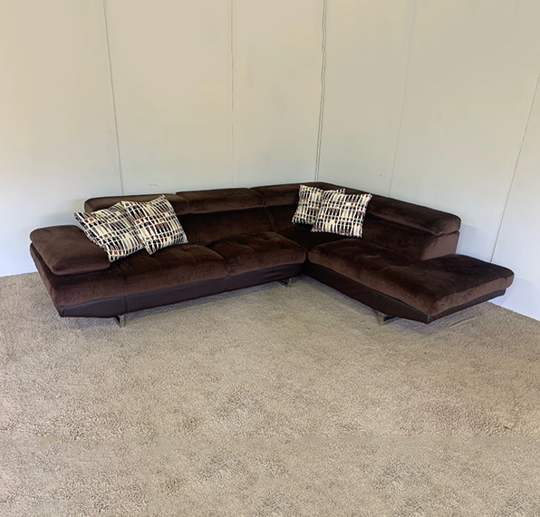 Modern Sectional – Brown