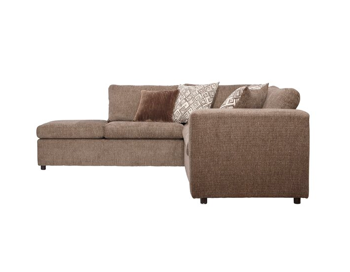 Isaacs 112″ Wide Left Hand Facing Sofa & Chaise