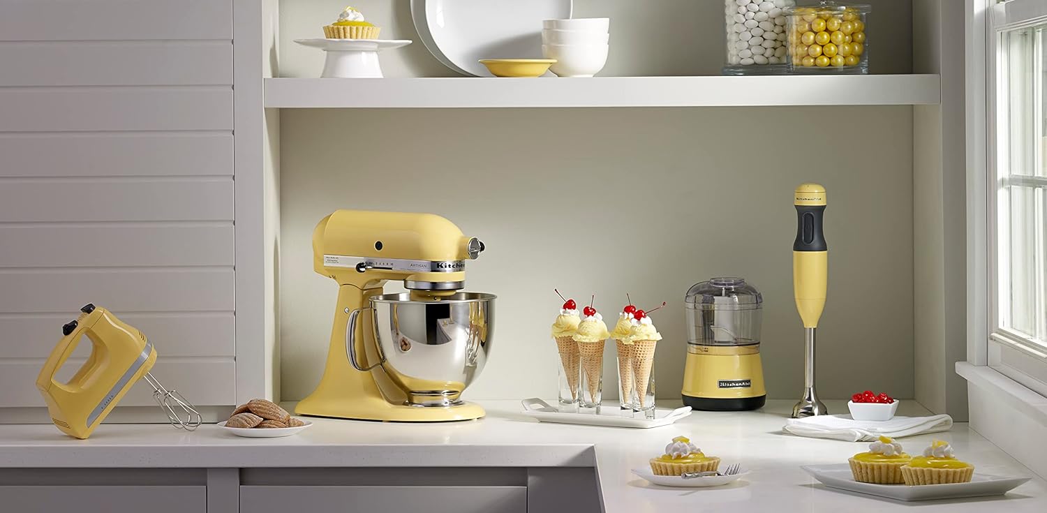 KitchenAid Artisan Series 5-Quart Tilt-Head Stand Mixer - KSM150PS, Milkshake