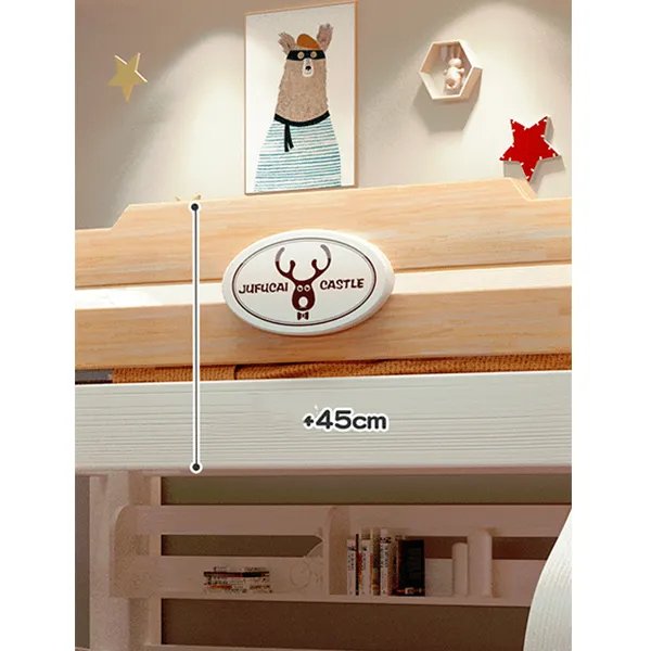 Bunk bed bunk bed solid wood bunk bed
