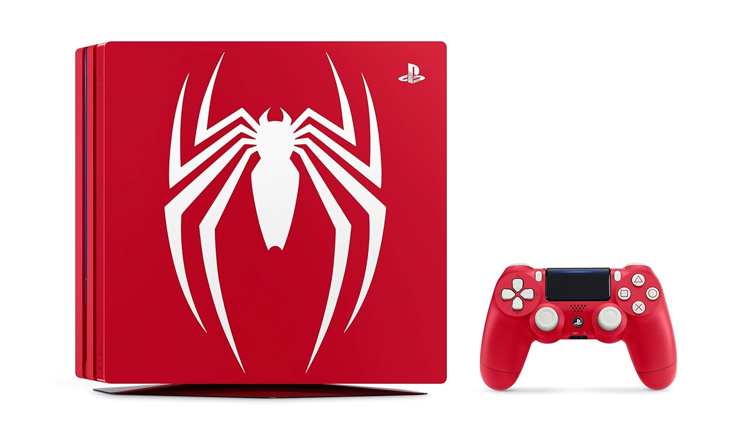 PlayStation 4 Pro 1TB Limited Edition Console - Marvels Spider-Man Bundle