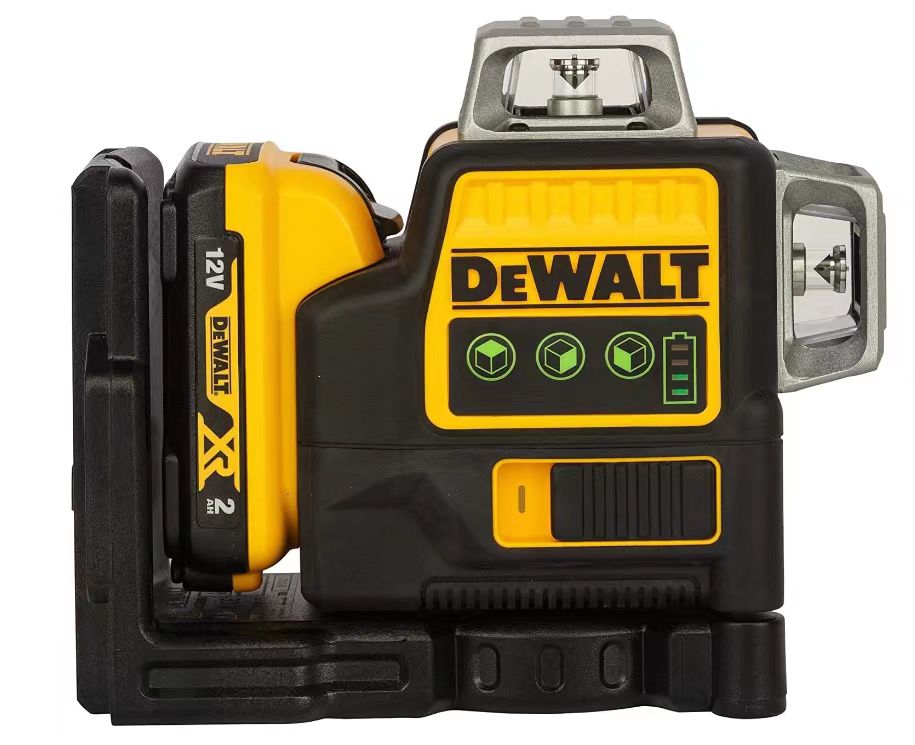 DEWALT DW089LG 12V 3 x 360 Green Beam Battery with DW0881T Laser Tripod