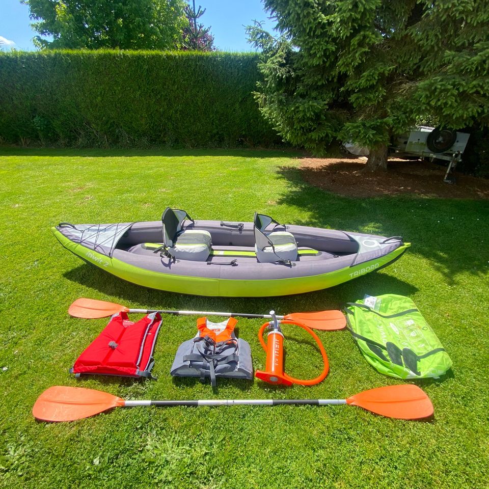 Canoë kayak gonflable itiwit 2 places.