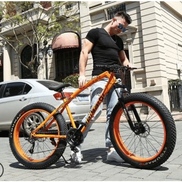 Youma off-road bicycle beach snowmobile 4.0 ultra-wide tire mountain bike male and female students variable speed