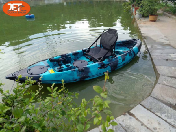JET TOUR 9'(1) 2.78M SINGLE SIT ON TOP FISHING KAYAK WITH ALUMINIUM SEAT