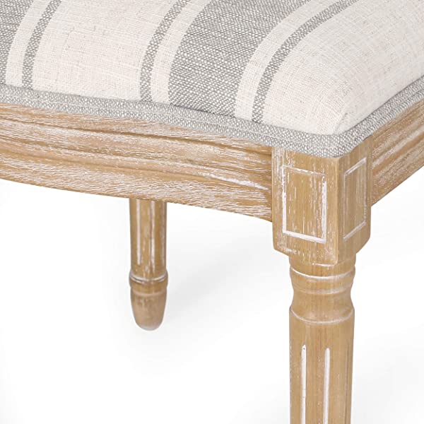 Christopher Knight Home Phinnaeus Beige Fabric Dining Chair (Set of 2), 2-Pcs Set Beige 2-Pcs Set