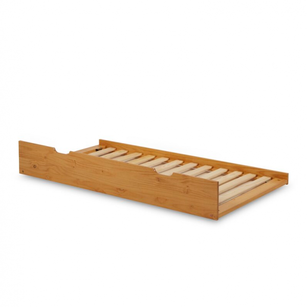 【Furniture】Stig Full Over Full Solid Wood Standard Bunk Bed with Trundle by Harriet Bee