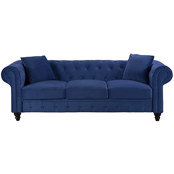 Divano Roma Classic Sofas, Large, Grey