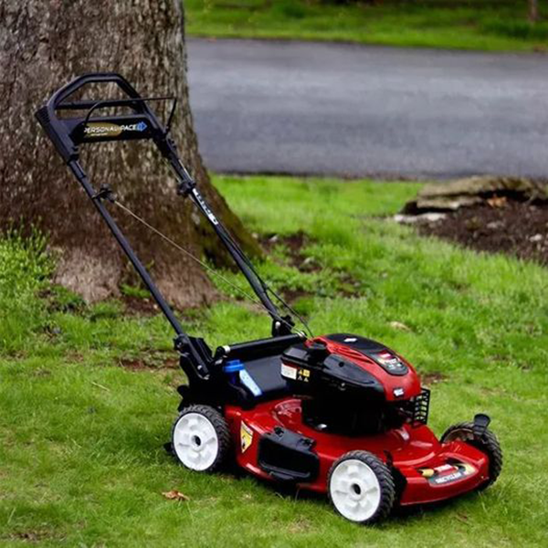 SELF PROPELLED GAS LAWN MOWER