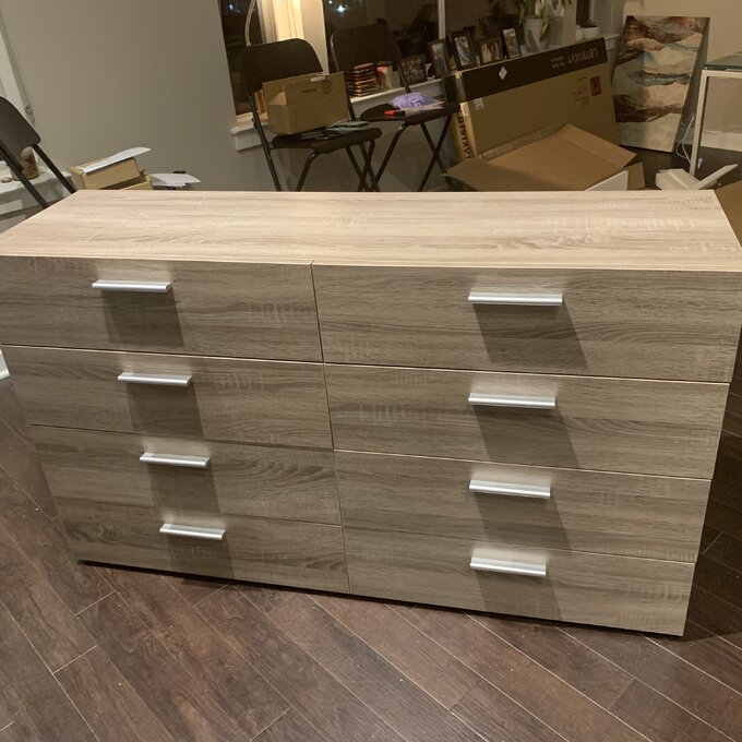 Farnhill 8 Drawer 55.12'' W Double Dresser