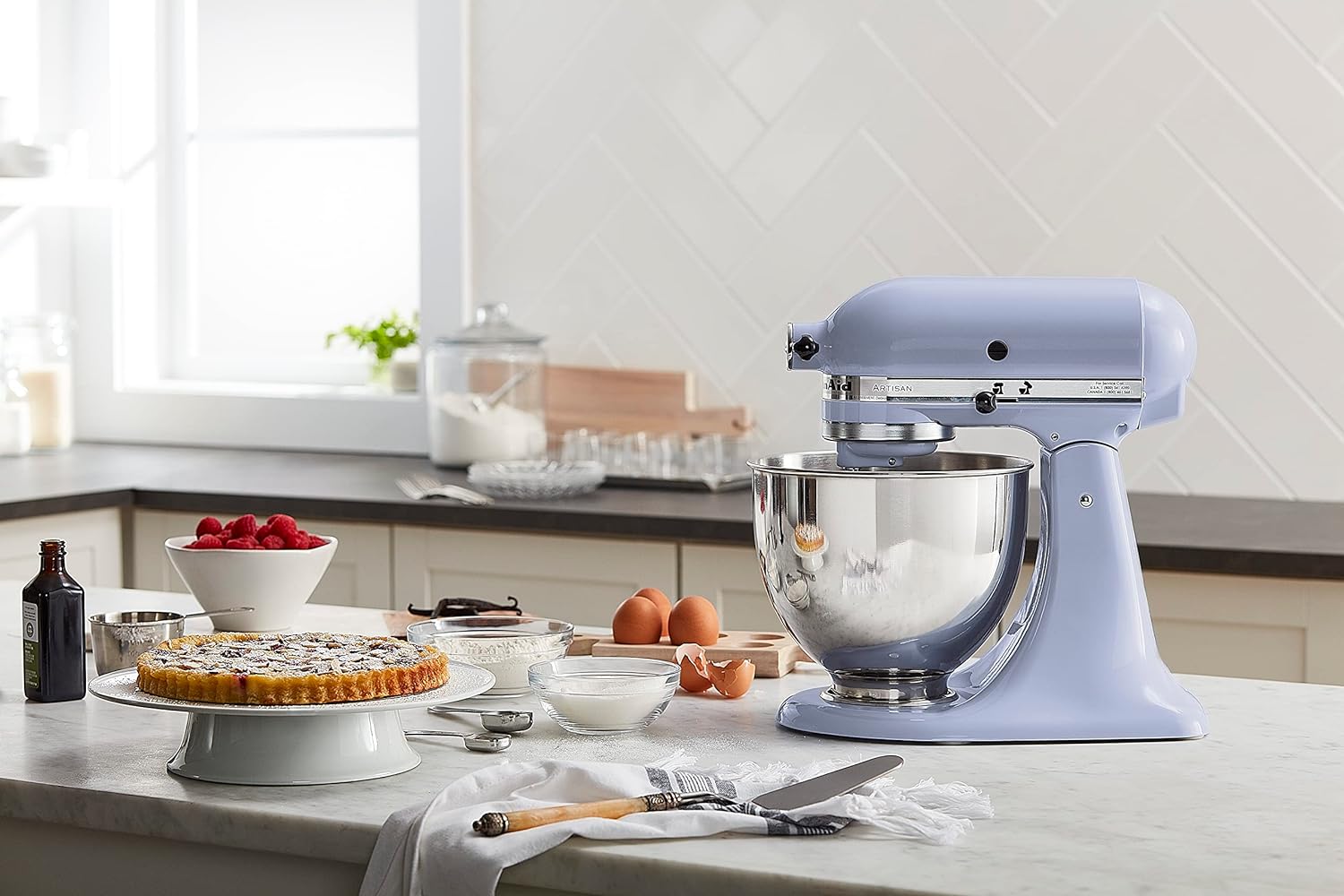 KitchenAid Artisan Series 5-Quart Tilt-Head Stand Mixer - KSM150PS, Milkshake