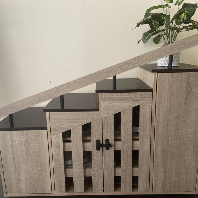 【Furniture】12 Pair Shoe Storage Cabinet