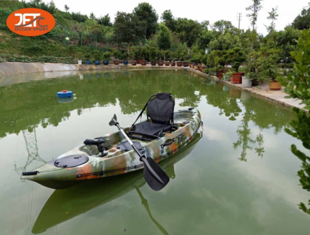JET TOUR 9'(1) 2.78M SINGLE SIT ON TOP FISHING KAYAK WITH ALUMINIUM SEAT
