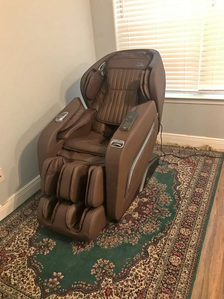 2023 4D Massage Chair, Full Body Shiatsu Recliner with Electric Extendable Footrest, Zero Gravity