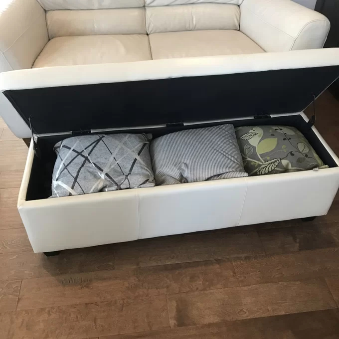 【Furniture】Boston Upholstered Storage Ottoman