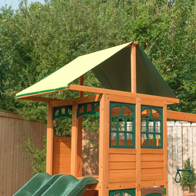 TREASURE COVE WOODEN SWING SET