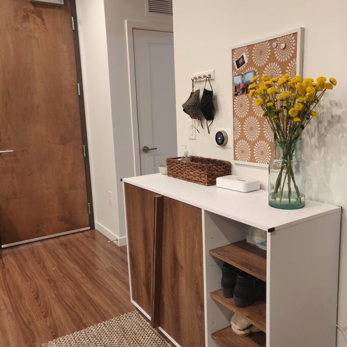 【Furniture】16 Pair Shoe Storage Cabinet