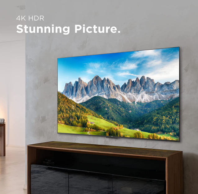 TCL 50 Class 4-Series 4K UHD HDR Roku Smart TV