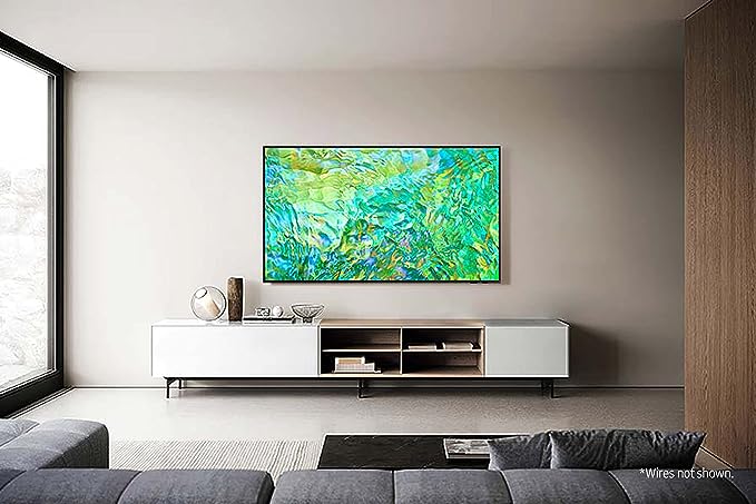 CU8000 4K UHD Smart TV (2023) - Crystal TV With Alexa Built-In & Gaming Hub, Dynamic Crystal Colour, Object Tracking Sound & HDR Powered By HDR10+, Video Call Apps [Energy Class G]