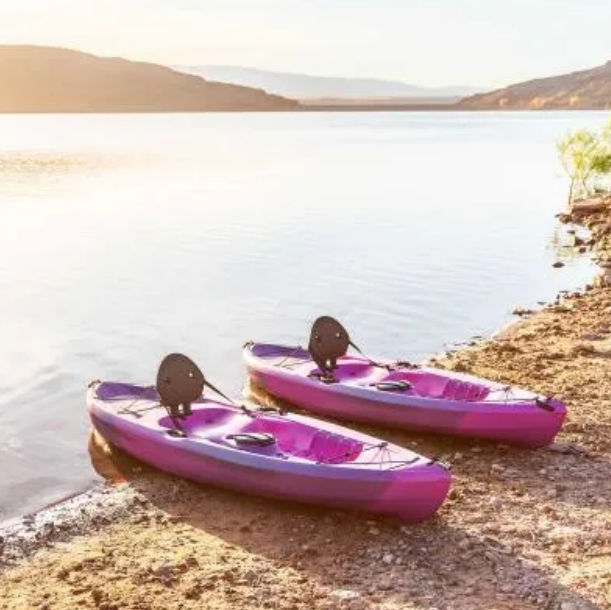 LIFETIME TIOGA 100 SIT-ON-TOP KAYAK (PADDLE INCLUDED)