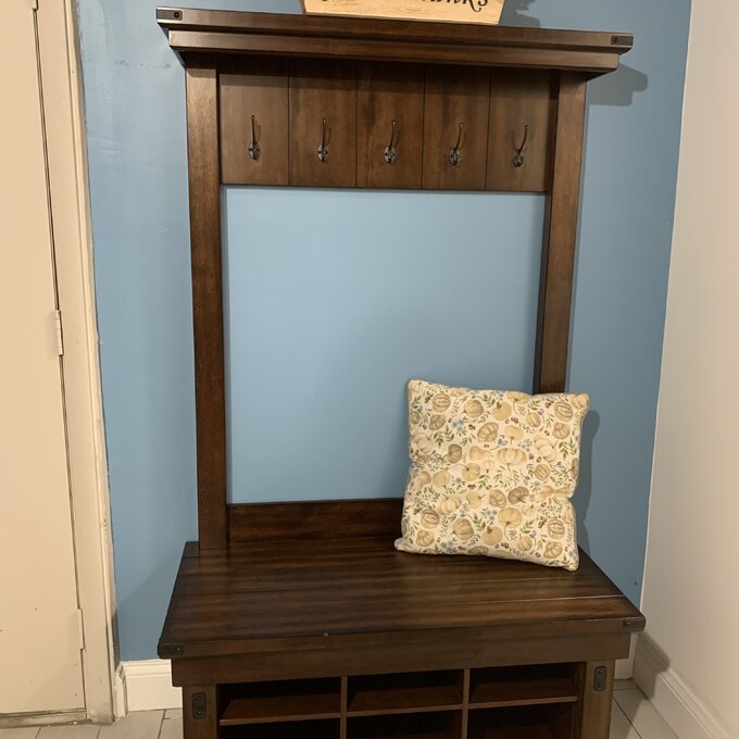 【Furniture】Lauver 40'' Wide Hall Tree with Shoe Storage
