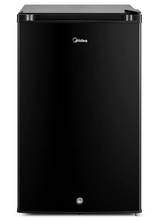 Midea MRU03M2ABB Upright Freezer Large Black, 3.0 Cubic Feet
