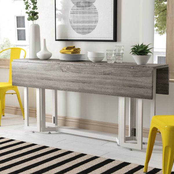 Adams Drop Leaf Trestle Dining Table