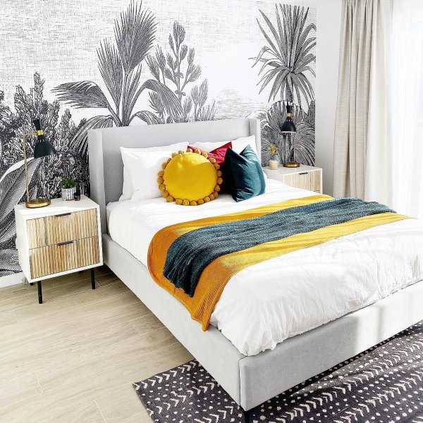 【Furniture】Quinn Closed 2-Drawer Nightstand (21
