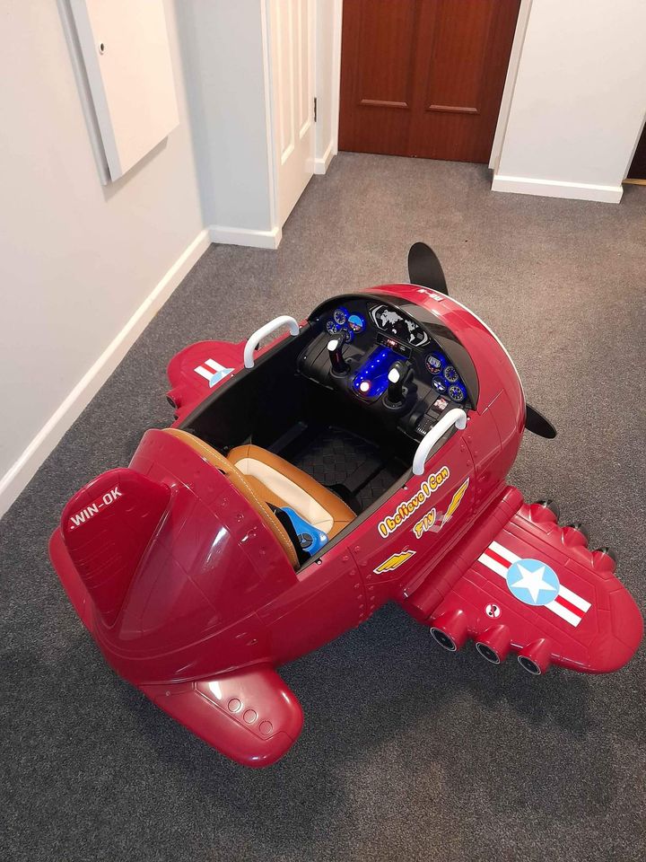 12v Ride On Airplane