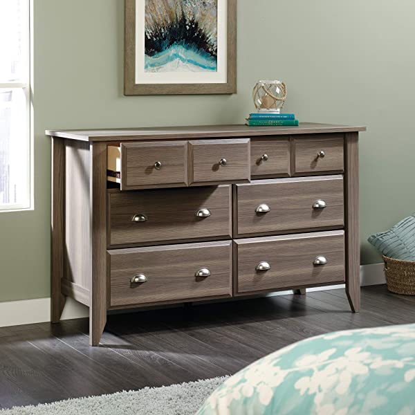 Sauder Shoal Creek Dresser, Oiled Oak finish Oiled Oak Finish Dresser