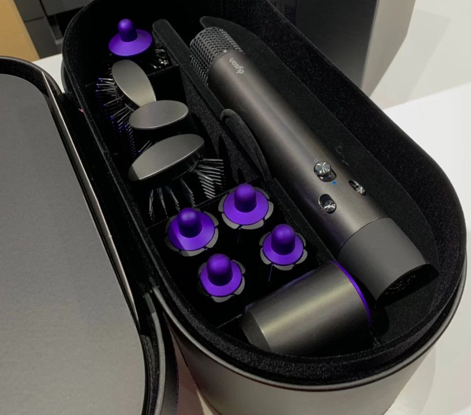 Airwrap Complete Hair Styler NickelFuchsia.