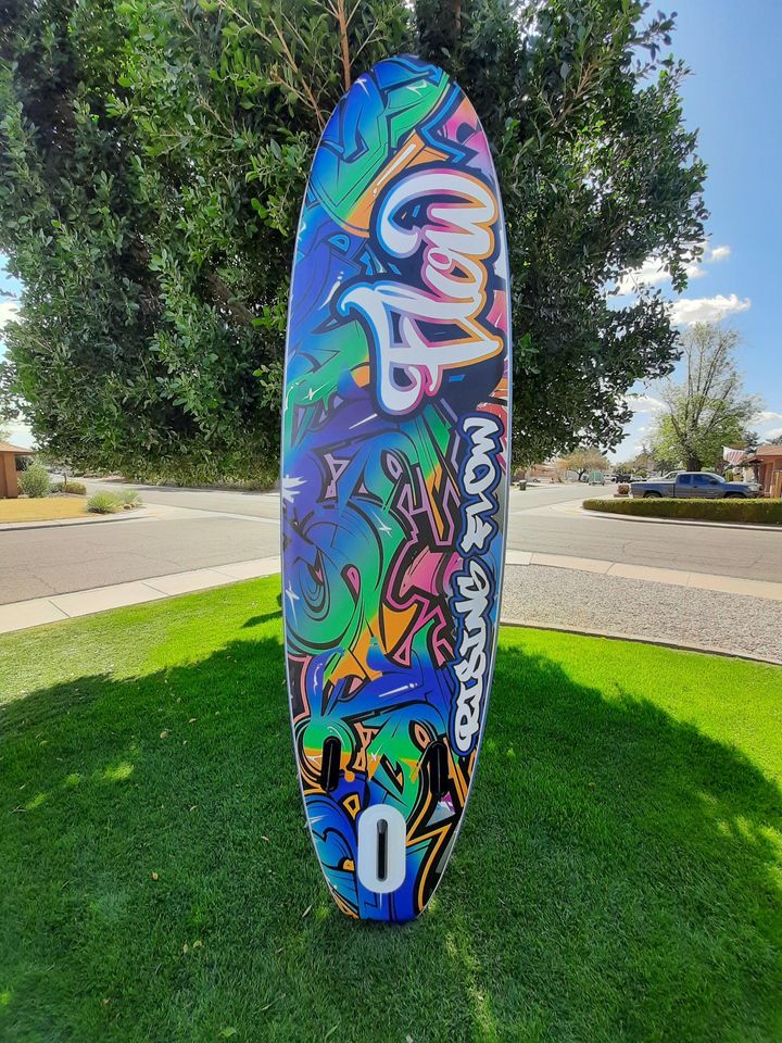 Inflatable Stand Up Paddleboard 11' x 33' x 6'' (6'' thick) non-slip deck