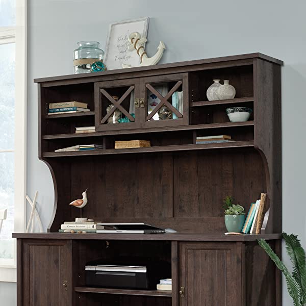 Sauder Costa Lateral File, Chalked Chestnut finish Chalked Chestnut Finish Lateral File