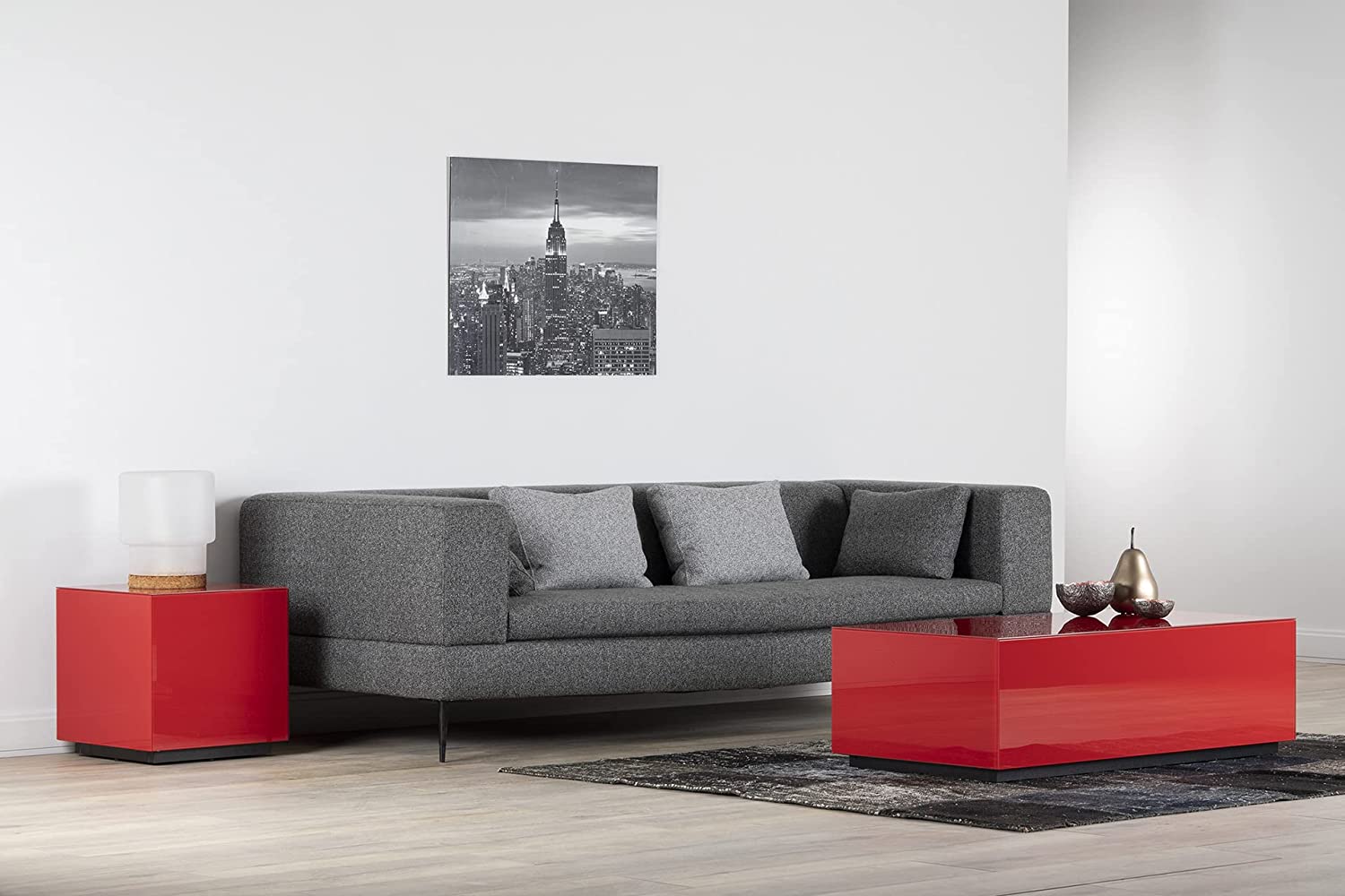 【Furniture】All Glass Coffee Table/Center Table