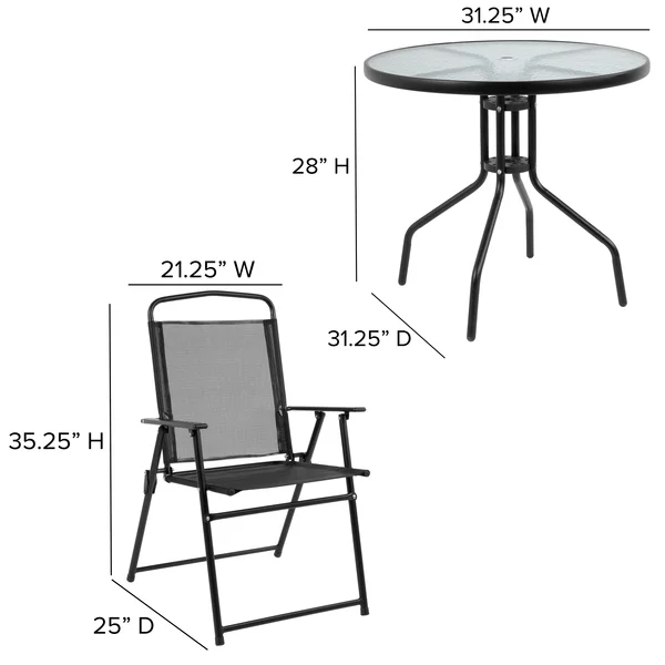 TOLLETTE ROUND 4 - PERSON 31.25 LONG CUTLERY WITH UMBRELLA