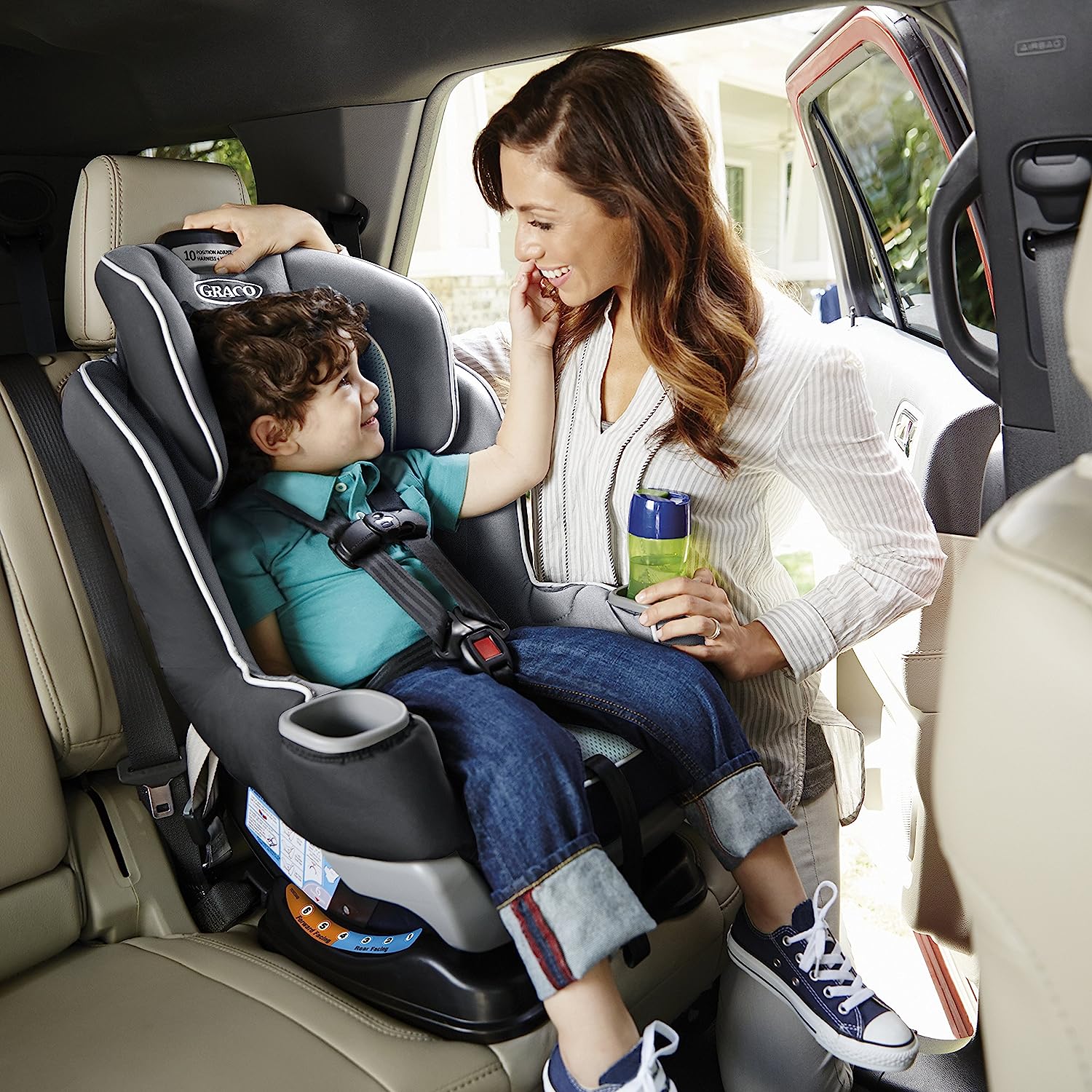 Car Seat, Infant to Toddler Car Seat, 3-in-1 car seat grows with your child