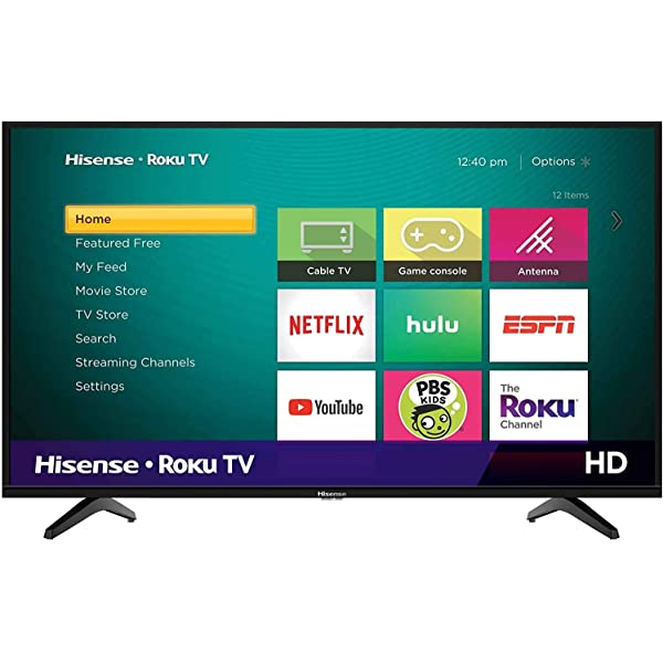 40-Inch Class H4 Series LED Roku Smart TV with Alexa Compatibility (40H4F, 2020 Model) 40 in TV Only