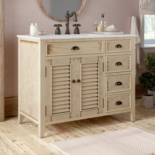 Appie 42″ Single Bathroom Vanity Set